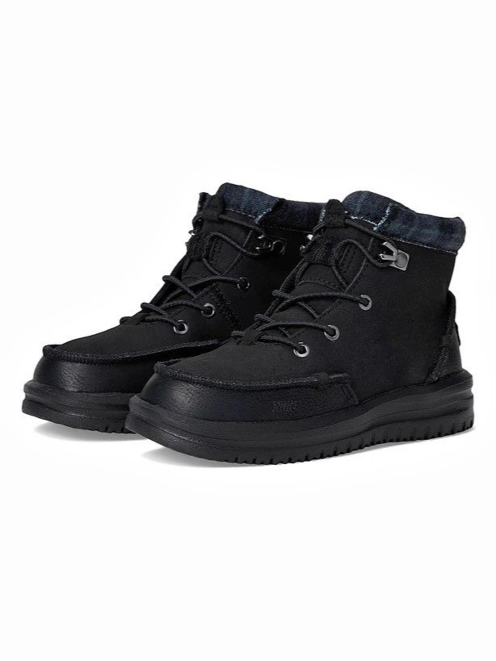 New Hey Dude Kids' Bradley II Classic Boot Black Boys toddler size 6